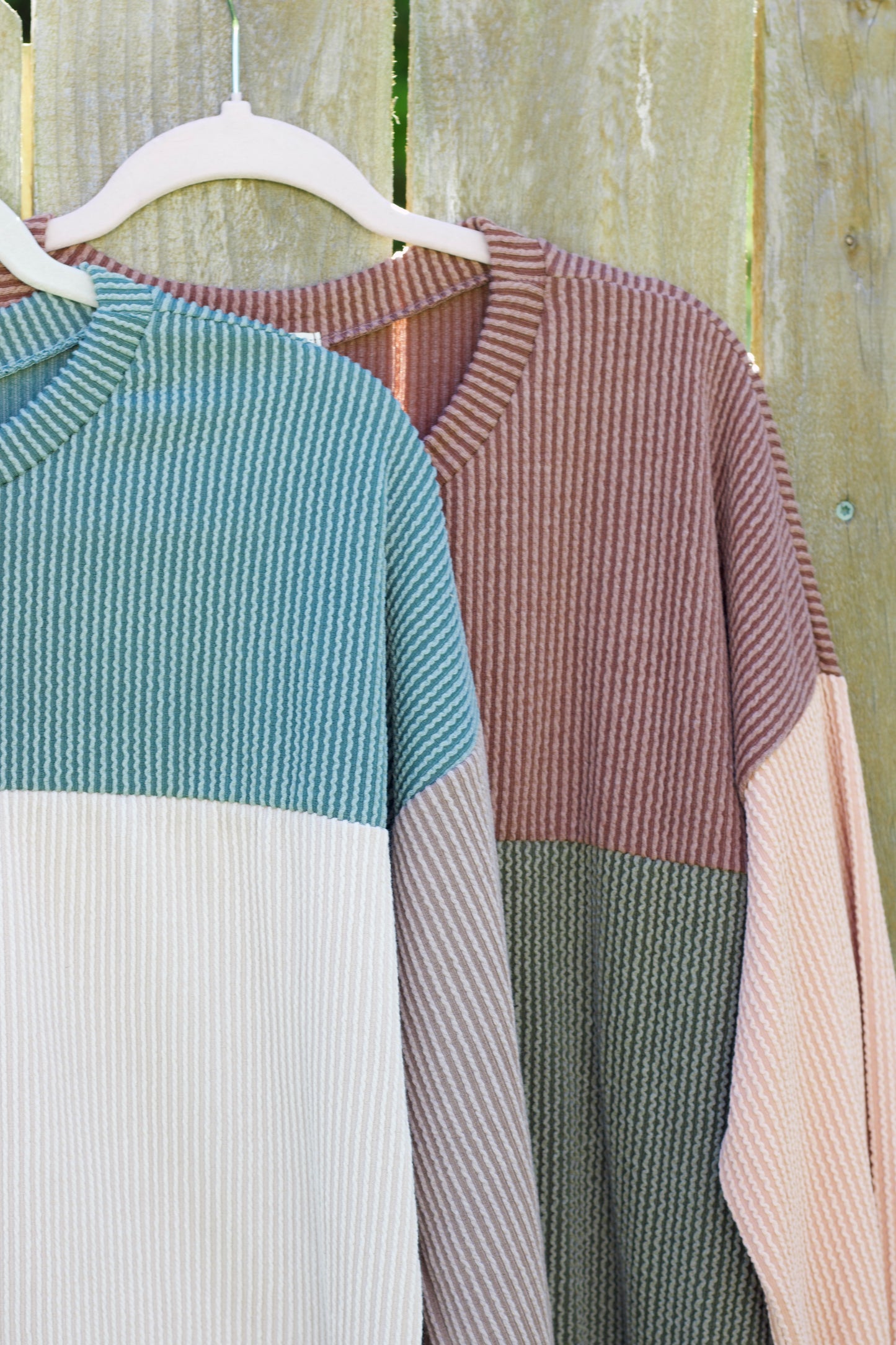 Totally Twisted Ribbed Long Sleeve