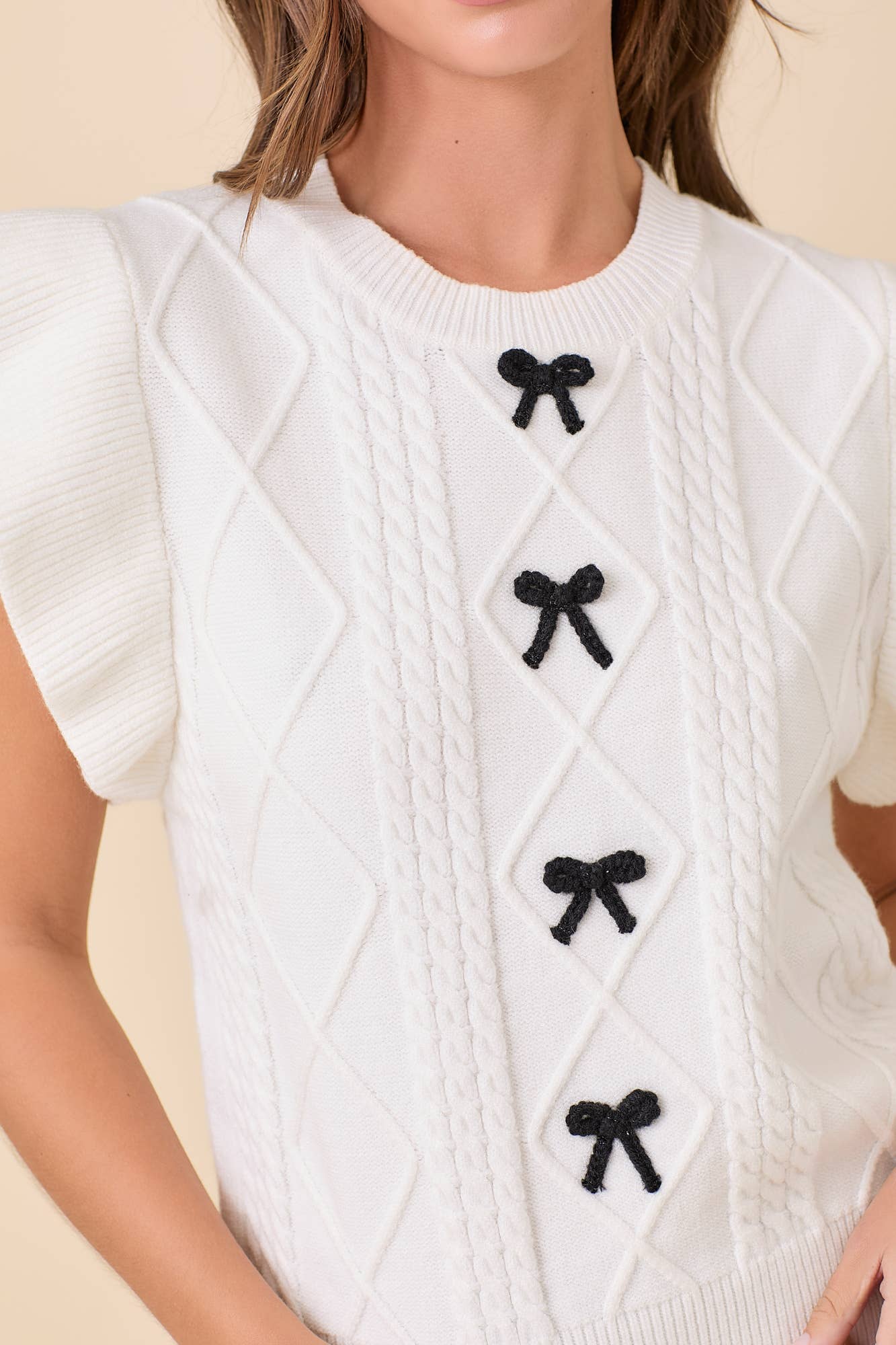 Promises Short Sleeve Sweater