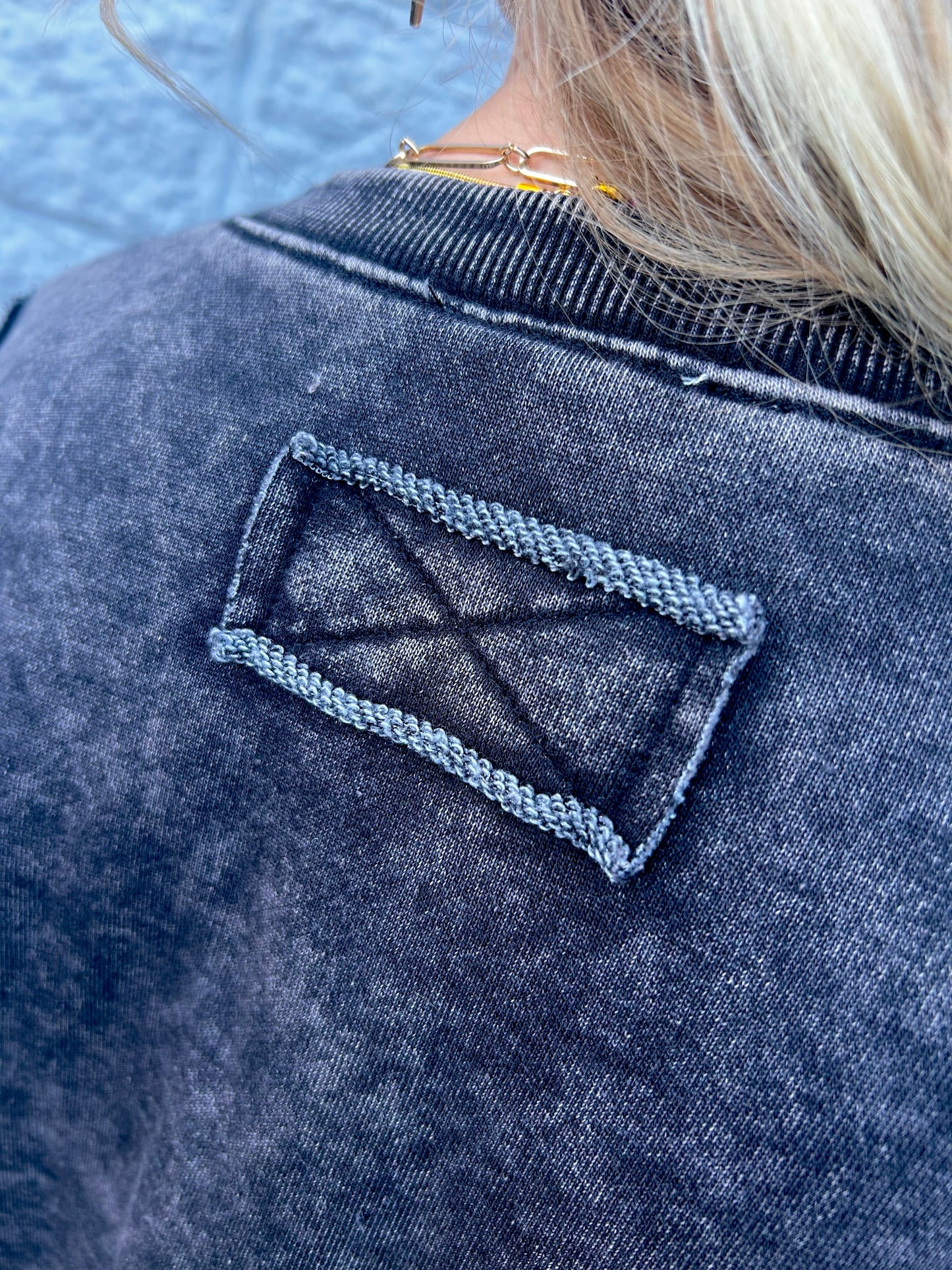 Coal Buttons Sweatshirt