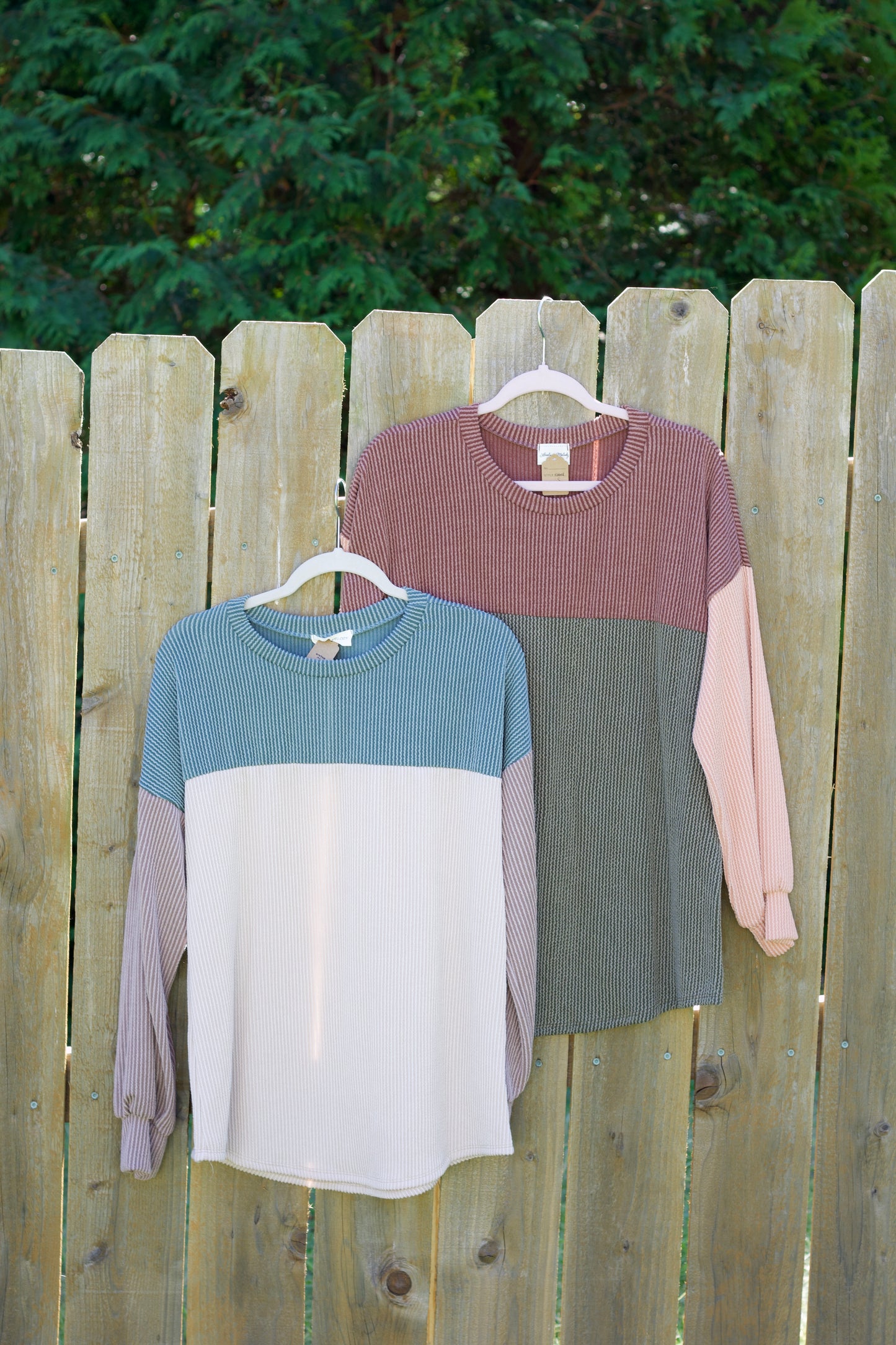 Totally Twisted Ribbed Long Sleeve