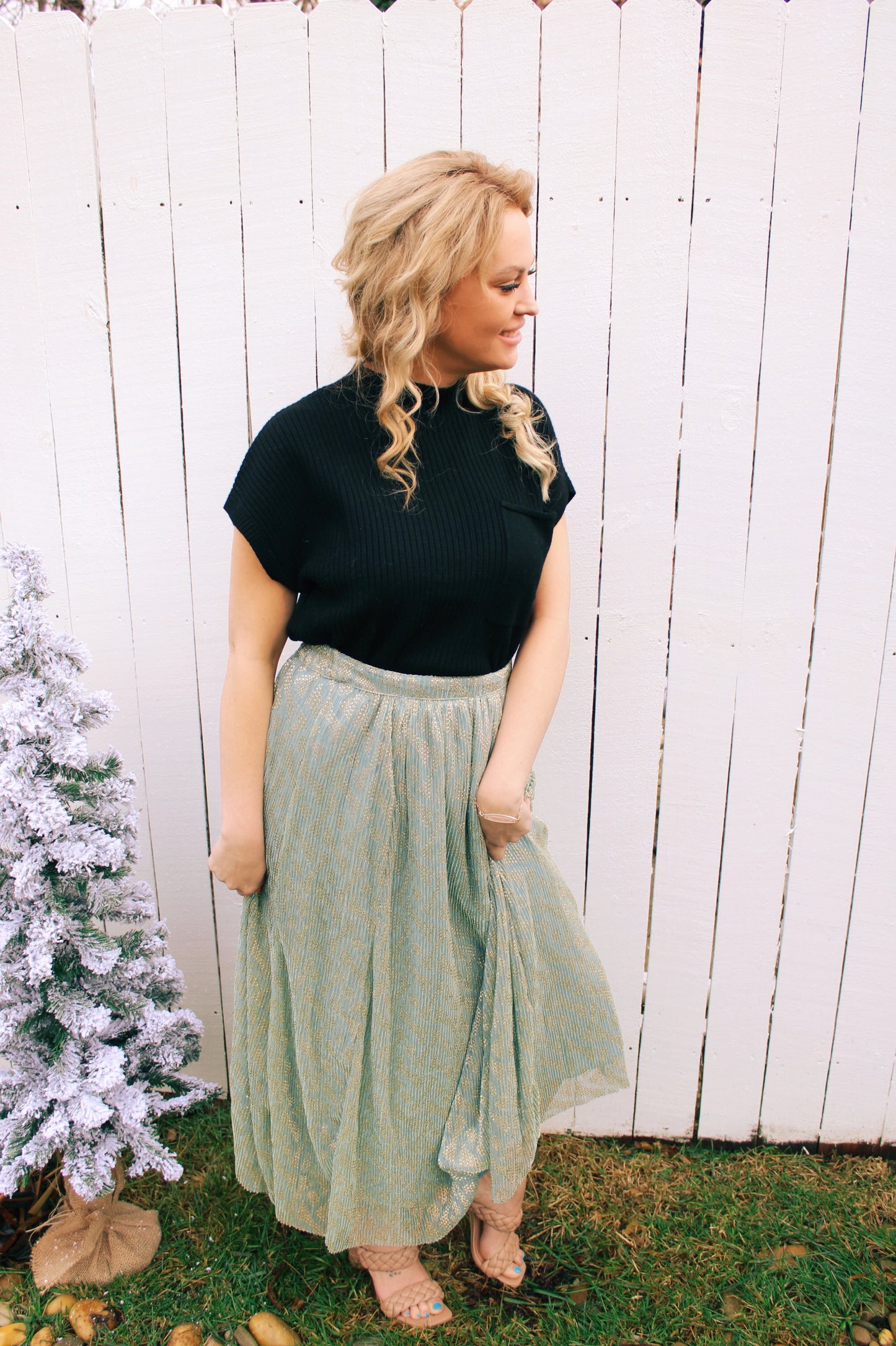 Naughty Midi Skirt