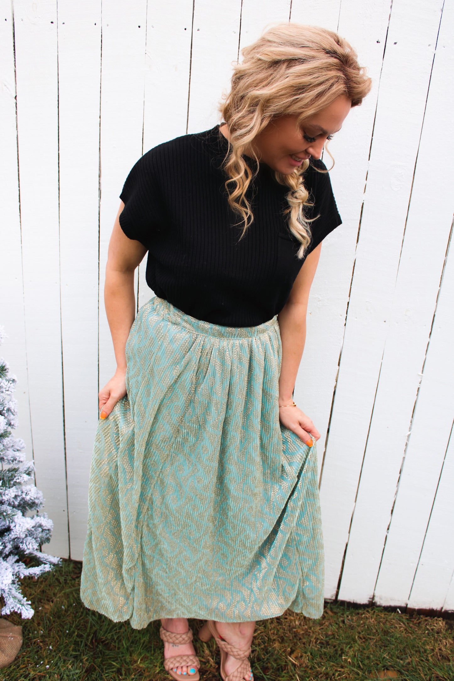 Naughty Midi Skirt
