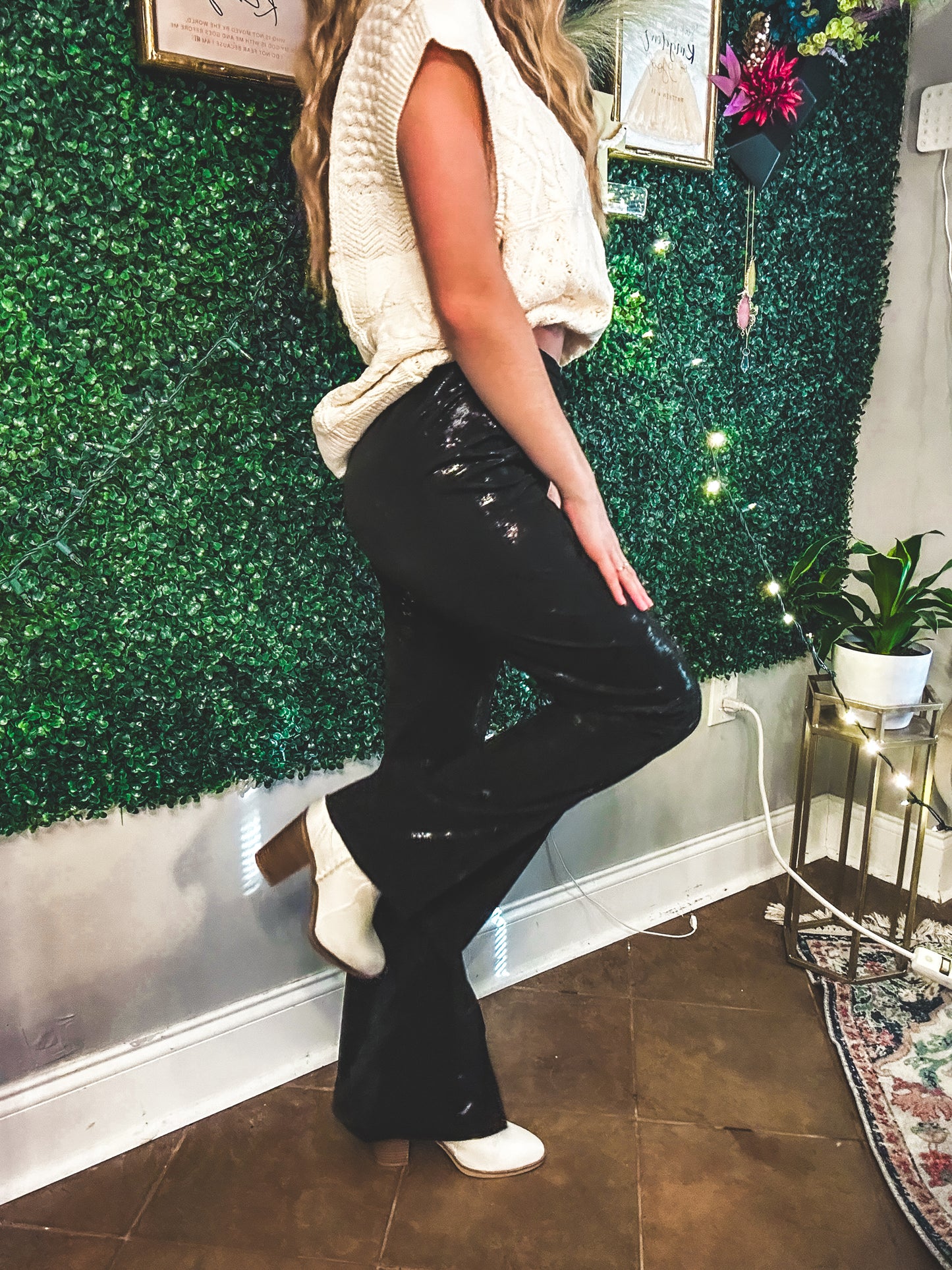 Broadways Nights Split Hem Leggings