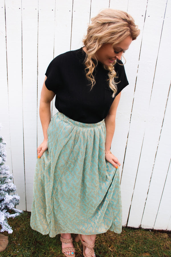 Naughty Midi Skirt