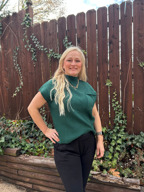 Evergreen Short sleeve Sweater