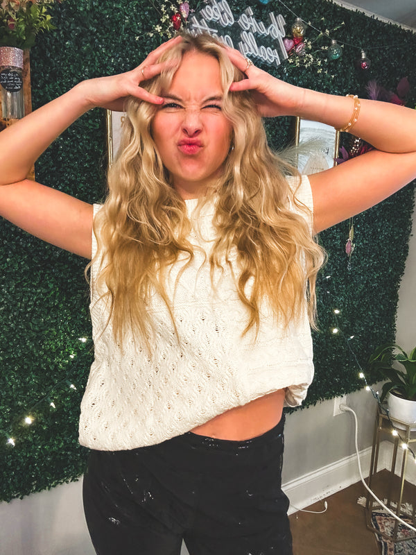 Southern Charm Cap Sweater